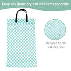 wegreeco Reusable Hanging Wet Dry Cloth Diaper Bag - Image 4