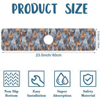 Abstract Mountain Sink Splash Guard Faucet Mat Mountain Landscape Super - Image 2