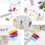 1.35 Inch Mini Clothes Pins for Photo100 Pcs - Image 7