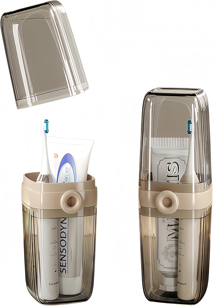 Toothbrush Cup Toothbrush Travel Case, Travel Toothbrush Holder Case - Image 9