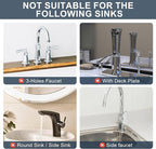 Kitchen Faucet Sink Splash Guard, Silicone Water Catcher Mat – Sink Draining - Image 6
