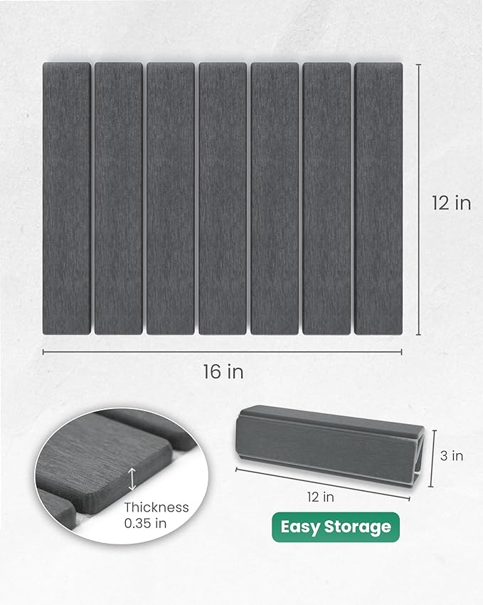 Stone Dish Drying Mats for Kitchen Counter, Fits Any Countertop - Image 6