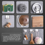 Sponge Holders for Kitchen Sink Adhesive Sponge Holder Sink Caddy Stainless - Image 6