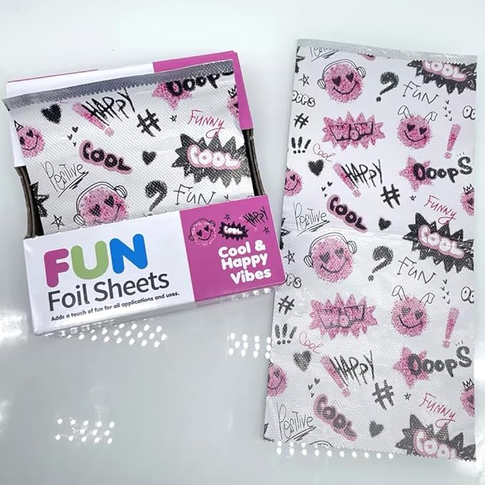 ForPro Professional Collection FUN Cool & Happy Vibes Foil Sheets, Pop-Up Foil - Image 9