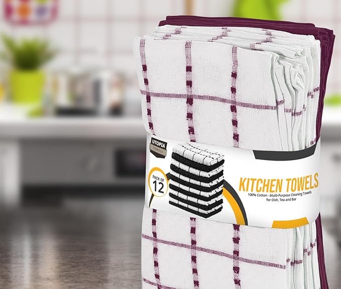 Utopia Towels - Kitchen Towels 12 Pack, 15 x 25 Inches, 100% Ring Spun Cotton - Image 6