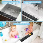 Silicone Sink Edge Protectors 4" x 24", Upgrade Kitchen Sink Splash Guards - Image 7