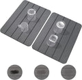 Stone Drying Mat for Kitchen Counter, 2 Pack 16''x12'' Quick Dish Drying Stone by EnjoyLifewithBlaithom