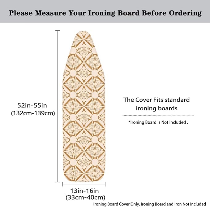 Geometric Pattern0 Ironing Board Cover - Image 5