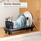 Compact Dish Drying Rack for Countertop, Small-Sized for Dorms, RVs & Tiny - Image 6