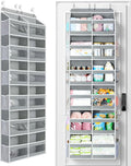 Yecaye 6-Tier Over The Door Organizer Dual-Column of 12 Compartments, College by Yecaye