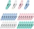 32Pcs Colored Clothes Pins Plastic Clothes Pins Laundry Clips, Package Clips by Unknown