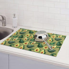Green Avocado Dish Drying Mat 18x24 - Image 7