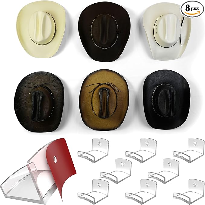 Modern JP Adhesive Hat Hooks for Wall by ModernJP