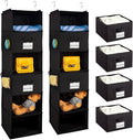 2 Pack 6 Shelves Hanging Closet Organizer by BrilliantJo
