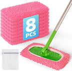 8 Pack Reusable Mop Pads Compatible by Unknown