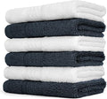 Cleanbear Extra Soft Wash Cloths Washcloths Set 6-Pack 13 x 13 Inches, Highly by Cleanbear