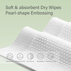 Unifree Facial Towels I Towelettes I Dry Wipes I Makeup Remover I Facial - Image 3