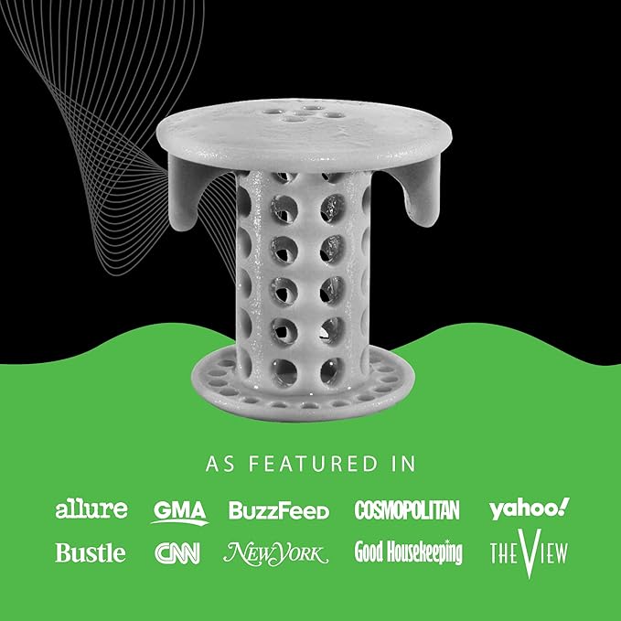 SinkShroom The Revolutionary Sink Drain Protector Hair Catcher/Strainer/Snare - Image 4