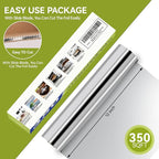 Aluminum Foil Roll, 12in x 350ft Aluminum Foil, Thick Strong Tin Foil - Image 2