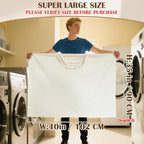 Canvas Laundry Bag 40"W x 35"H, Thick Laundry Bag - Image 3