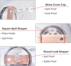 Straw Spill Stopper Cover Accessories - Image 5