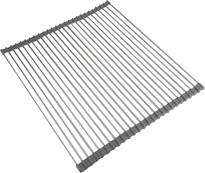 Ahyuan Roll up Dish Drying Rack Over The Sink Kitchen Roll up Sink Drying Rack by Ahyuan