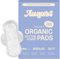 August Regular Cotton Menstrual Pads, Hypoallergenic Sanitary Napkins by August