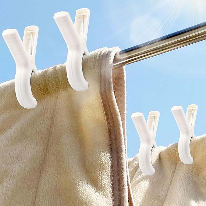 8 Pcs Beach Towel Clips for Beach Chairs, Towel Holder for Beach Chair Pool - Image 7