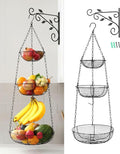 FANGSUN 3-Tier Hanging Fruit Basket by FANGSUN