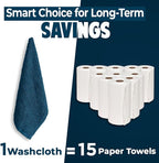 DAN RIVER 24 Pack Wash Cloths for Showering - Image 6