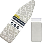 Ironing Board Cover and Pad 18"x54" Extra Thick Natural Cotton Scorch & Stain by UniSimp