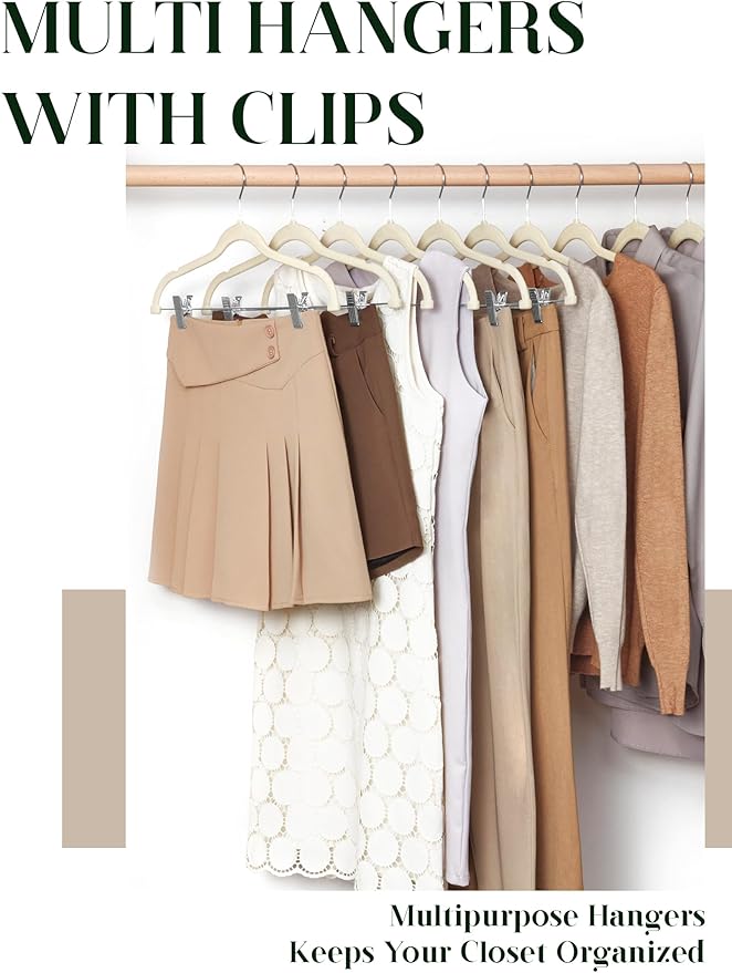 Cozymood Velvet Skirt Hangers - Image 2