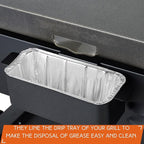 30-Pack Drip Pans Liners for Blackstone Griddle Accessories, Aluminum Foil Pan - Image 4