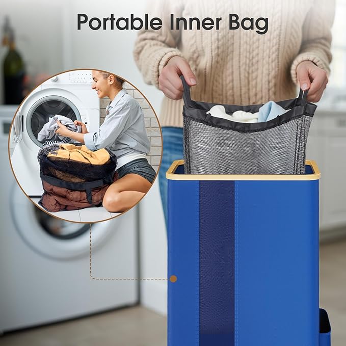 Laundry Basket Clothes Hamper - Image 6