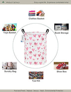 Round waterproof laundry basket, laundry Hampers - Image 3