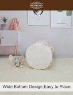 HUNRUNG Laundry Hamper, Large Canvas Fabric Lightweight Storage Basket Toy - Image 5