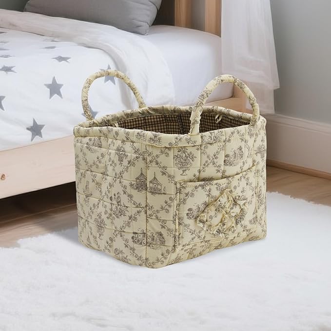 Quilted Fabric Storage Basket - Image 7
