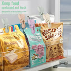 60Pcs Plastic Clothespins, Colored Clothes Pins Laundry Clips - Image 4