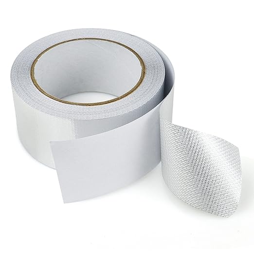 BOMEI PACK 1 Roll Aluminum Foil Heat Shield Cool Tape 2 Inch x 66 ft Heat by BOMEIPACK