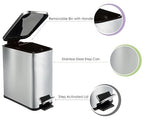 Stainless Steel Small Trash Can - Image 4