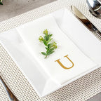 Luxenap 15.8 X 7.9 Inch Linen-Feel Guest Towels, 50 Lettered Hand Towels - Image 4