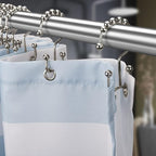 Titanker Shower Curtain Hooks Rings, Rust Resistant Metal Double Glide Shower - Image 8