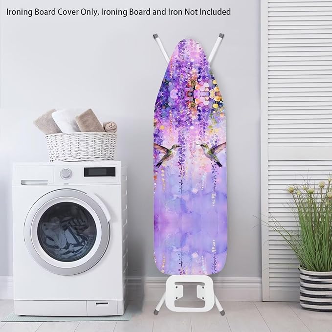 Heavy Duty Ironing Board Cover and Pad Thick Stain Resistant Padding Scorch & - Image 3