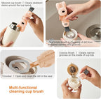 4 in 1 Cup Lid Cleaning Brush, 3 in 1 Bottle Brush, Cup Crevice Cleaning Tools - Image 2