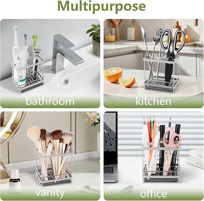 Stainless Steel Toothbrush Holders - Image 7