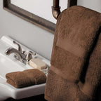 Superior Solid Egyptian Cotton Towel Set, Hand Towel 20” x 30”, Bath Towel 30” - Image 5