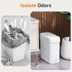 MOPALL Small Bathroom Trash Can - Image 4