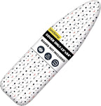 Ironing Board Cover and Pad 15"x54" Extra Thick Natural Cotton, Scorch and by UniSimp