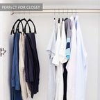 MIZGI Premium Velvet Hangers 30 Pack Heavyduty- Non Slip No Shoulder Bump Suit - Image 7