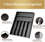 Silverware Organizer Kitchen Drawer Organizer Utensil Organizer Bamboo - Image 3